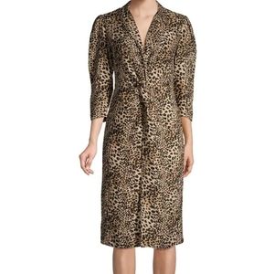 Rebecca Taylor Silk Lynx Dress